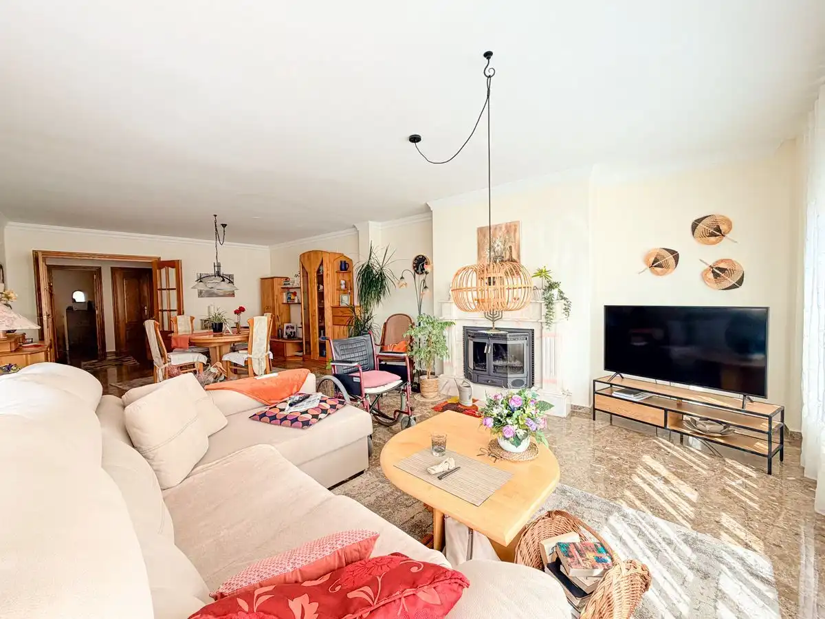 Sala d'estar de Pis en venda en Pedreguer amb Aire condicionat, Calefacció i Terrassa