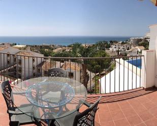 Terrace of Single-family semi-detached to rent in Benalmádena  with Air Conditioner, Terrace and Furnished