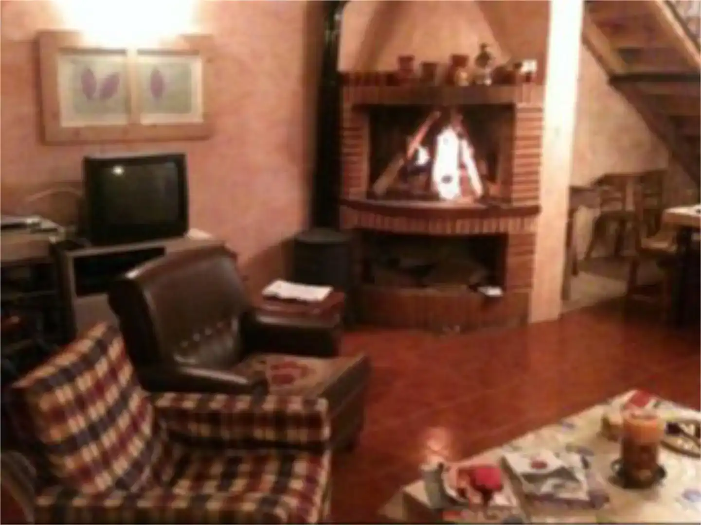 Sala de estar de Piso en venta en Lastras de Cuéllar con Trastero y Amueblado