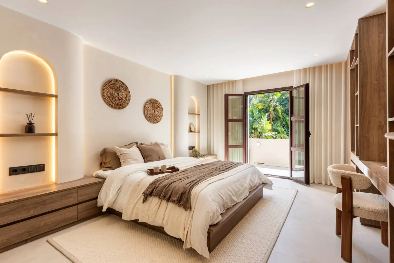 Habitación de Casa adosada en venta en Marbella con Aire acondicionado, Jardín privado y Terraza