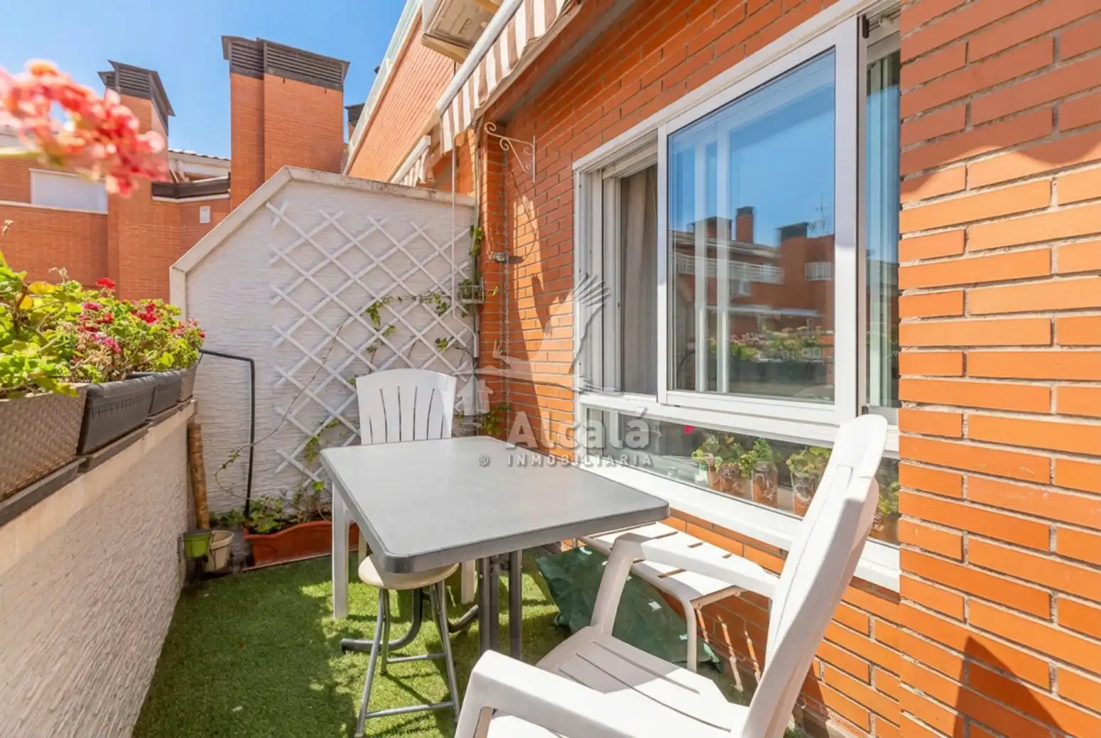 Terraza de Piso en venta en Arganda del Rey con Aire acondicionado, Calefacción y Jardín privado