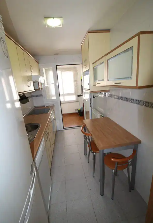 Kitchen of Flat for rent in Ciudad Real  with Air Conditioner, Heating and Terrace