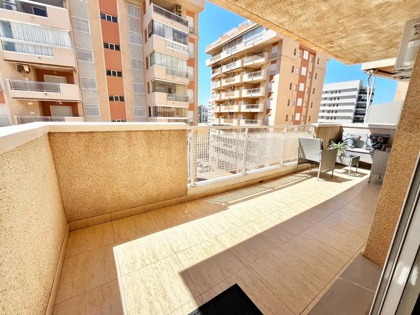 Terrace of Apartments for rent in La Manga del Mar Menor  with Heating, Terrace and Furnished