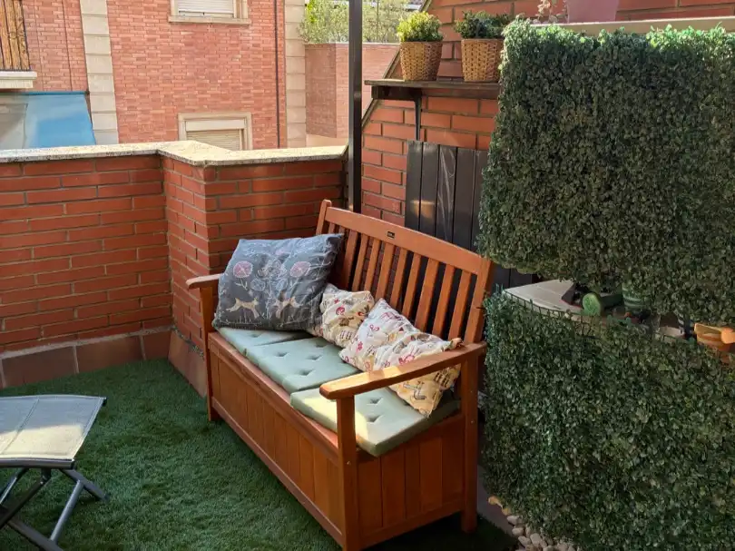 Balcony of Flat for sale in Instituts - Universitat