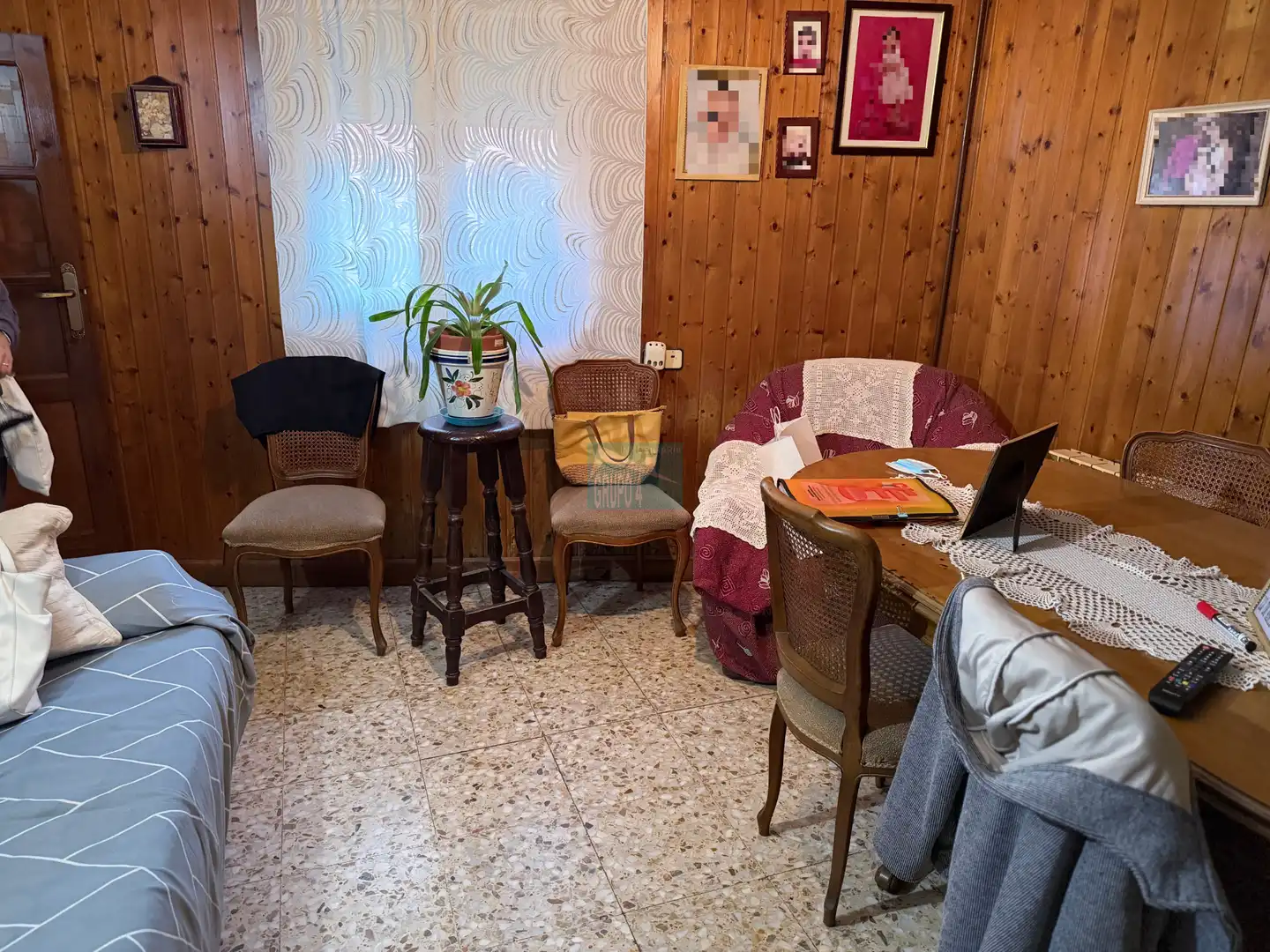 Sala d'estar de Casa o xalet en venda en Mallén amb Calefacció, Terrassa i Traster