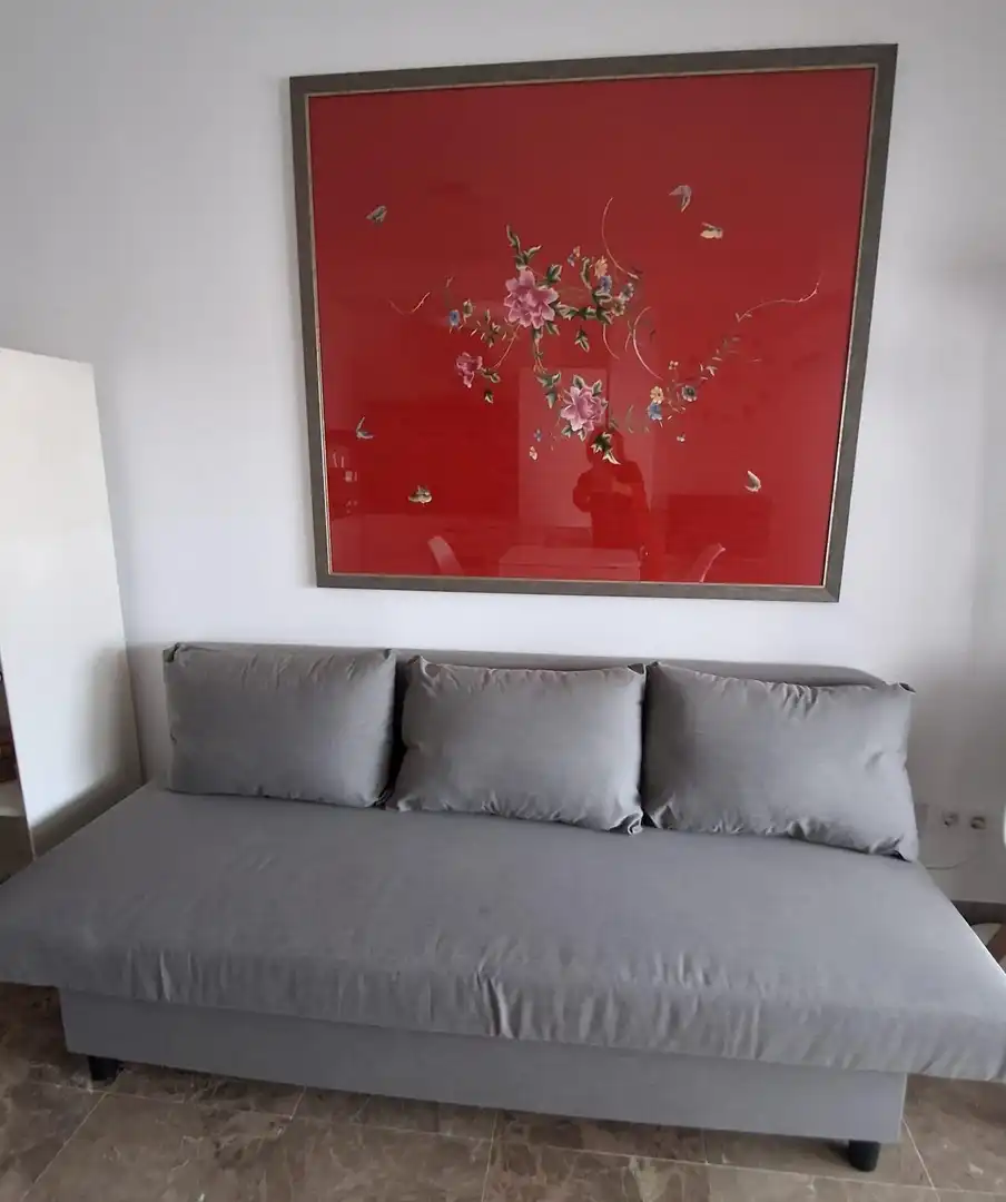 Sala de estar de Ático de alquiler en Valencia con Aire acondicionado, Calefacción y Terraza