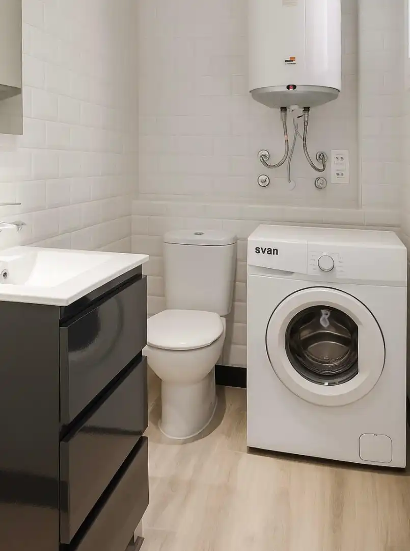 Bathroom of Flat for sale in Manilva  with Air Conditioner, Heating and Terrace