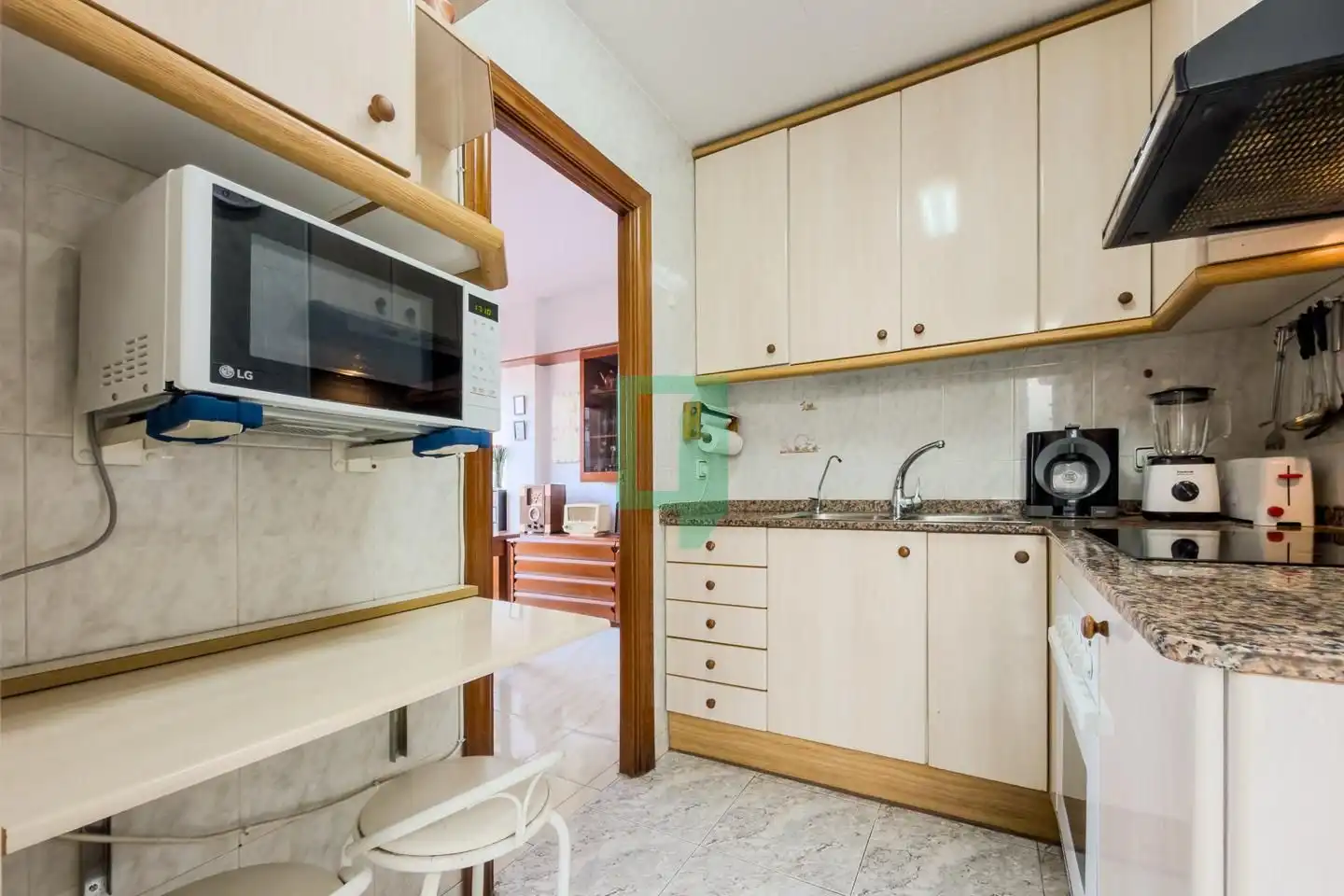 Küche von Maisonette zum Verkauf in Badalona mit Heizung und Terrasse