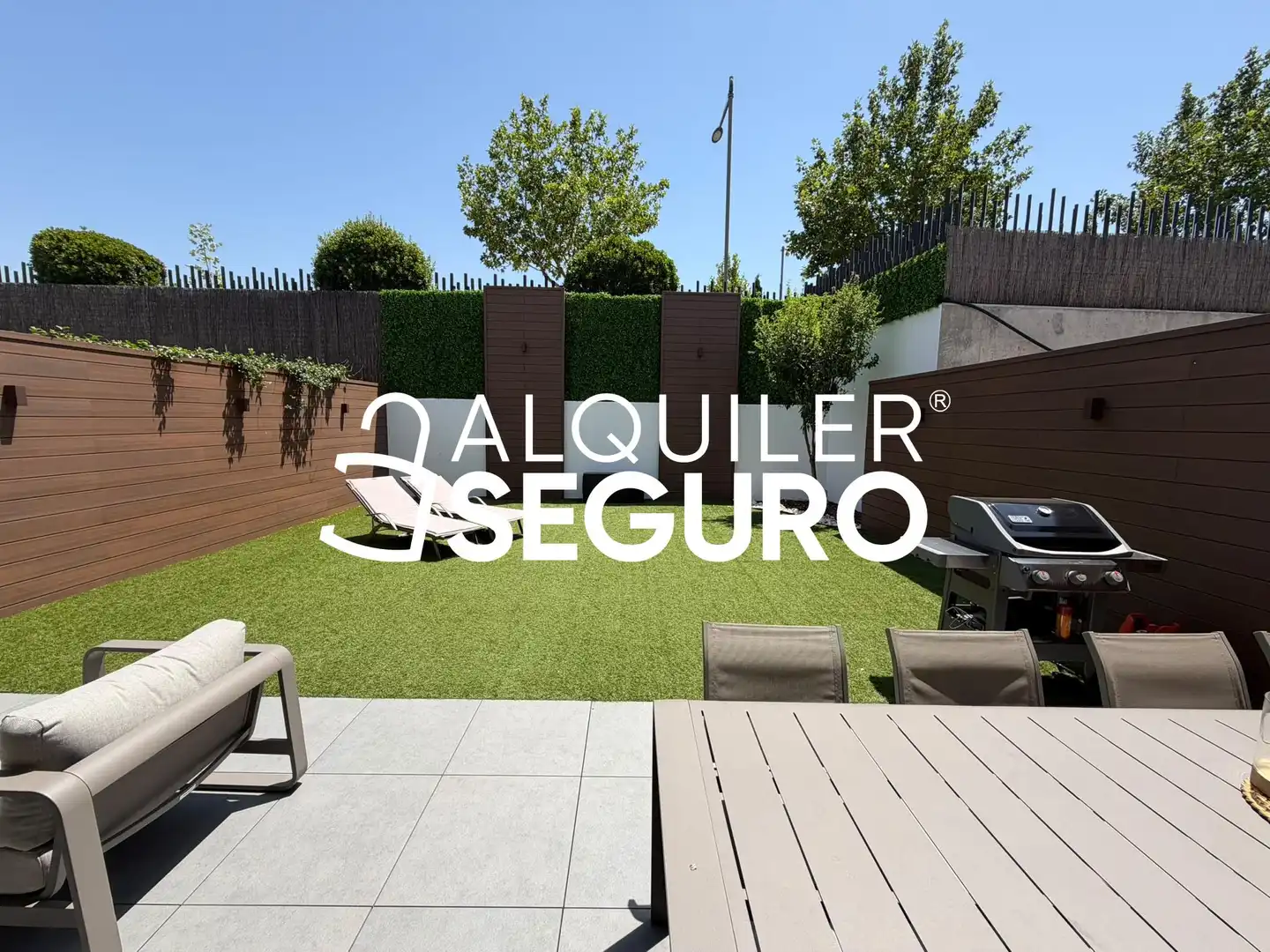 Jardín de Casa o chalet de alquiler en Boadilla del Monte con Aire acondicionado, Calefacción y Terraza