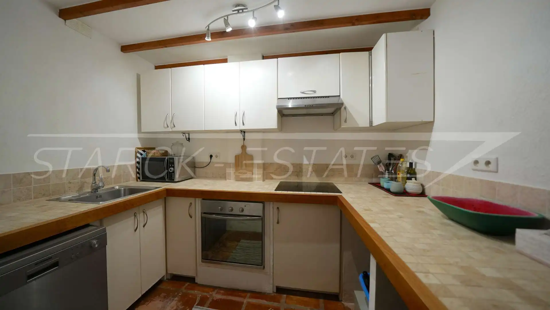 Cocina de Casa adosada en venta en Benidoleig