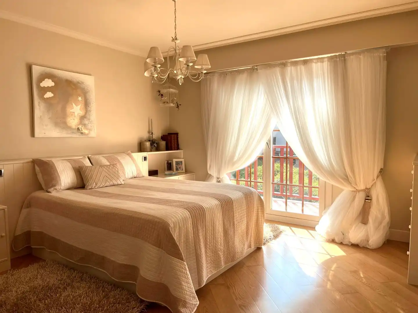 Habitación de Casa adosada en venta en Zarautz con Aire acondicionado, Calefacción y Jardín privado