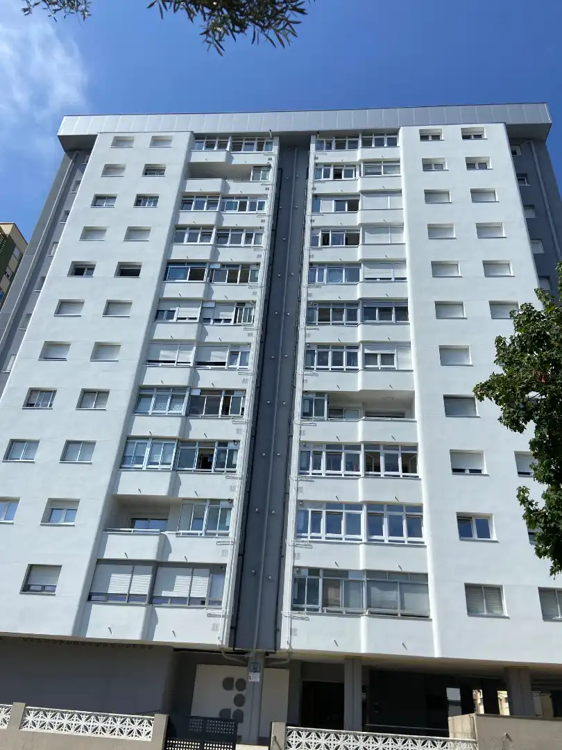 Exterior view of Flat for sale in Vigo   with Heating, Parquet flooring and Terrace