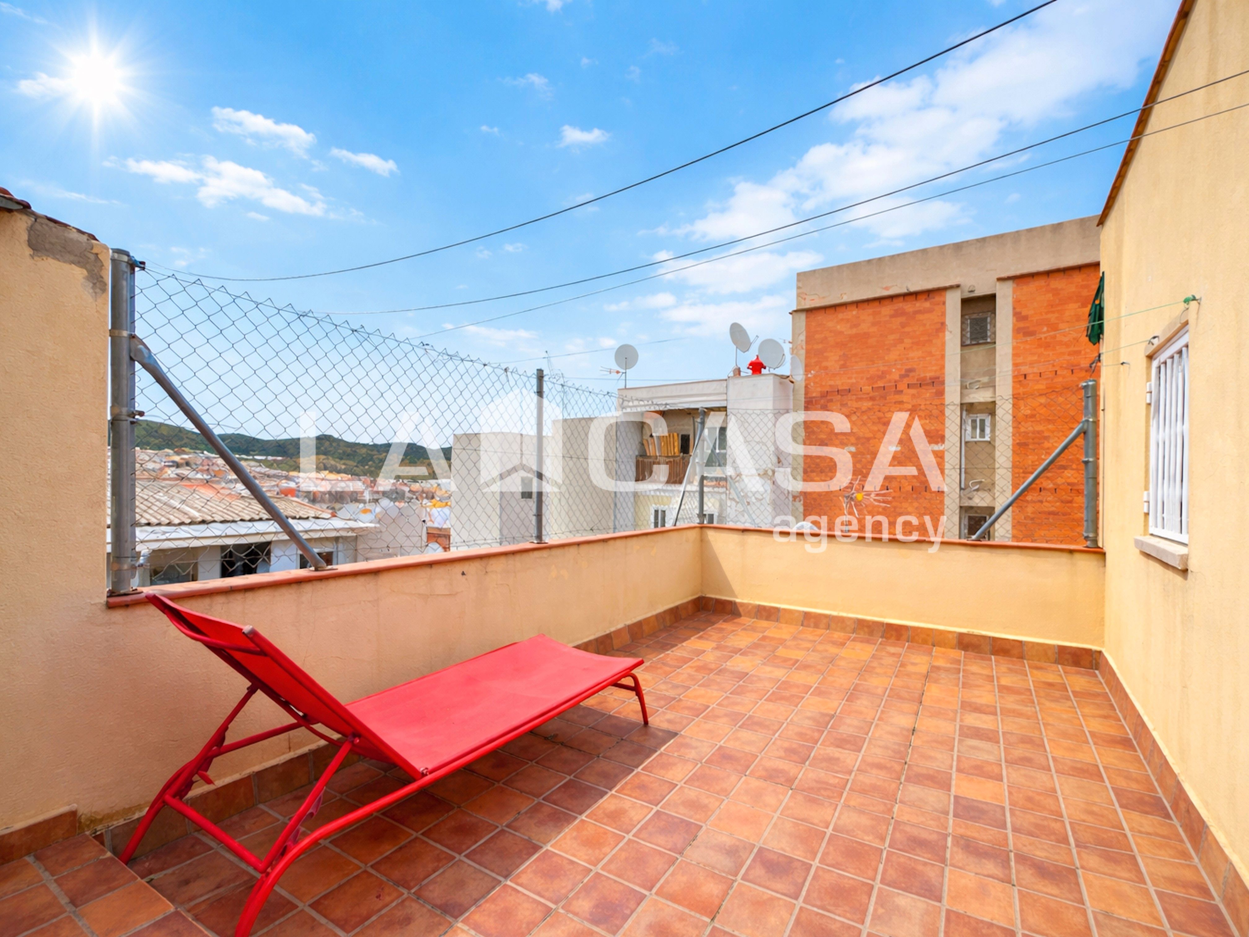 Terrace of Flat for sale in Badalona  with Heating and Terrace