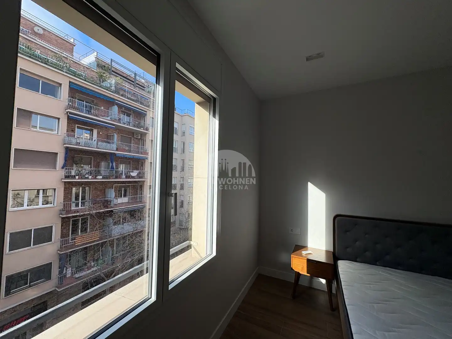 Schlafzimmer von Wohnung zum Verkauf in Barcelona mit Klimaanlage, Heizung und Möbliert