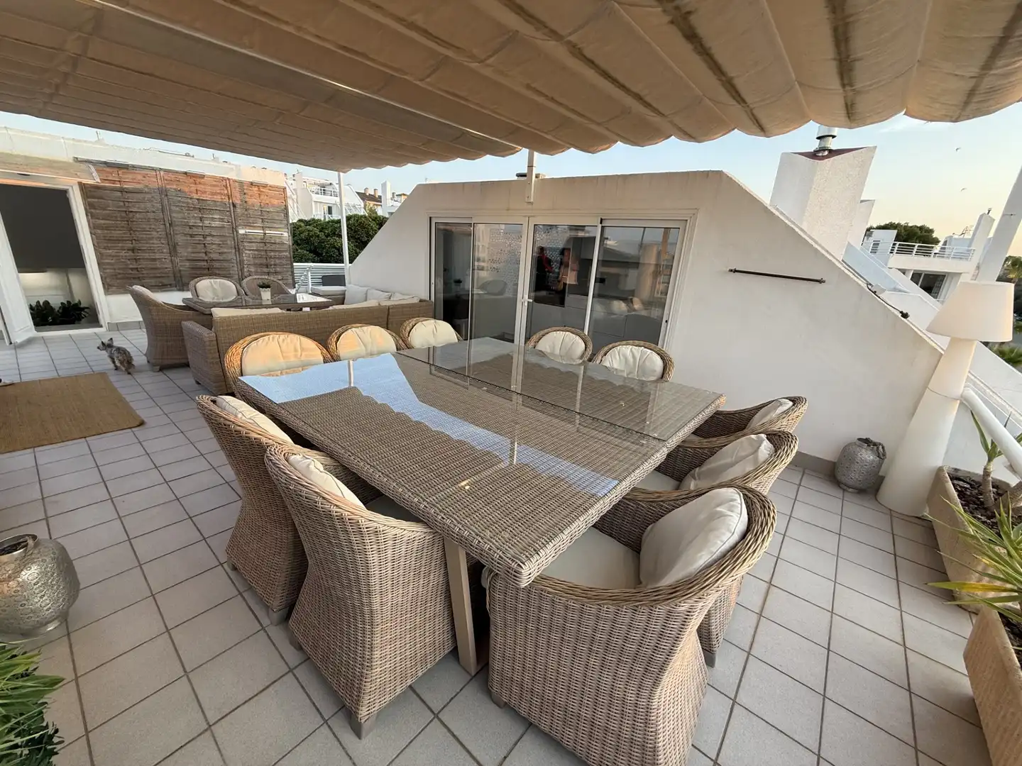 Terraza de Casa adosada en venta en Llucmajor con Aire acondicionado, Calefacción y Jardín privado