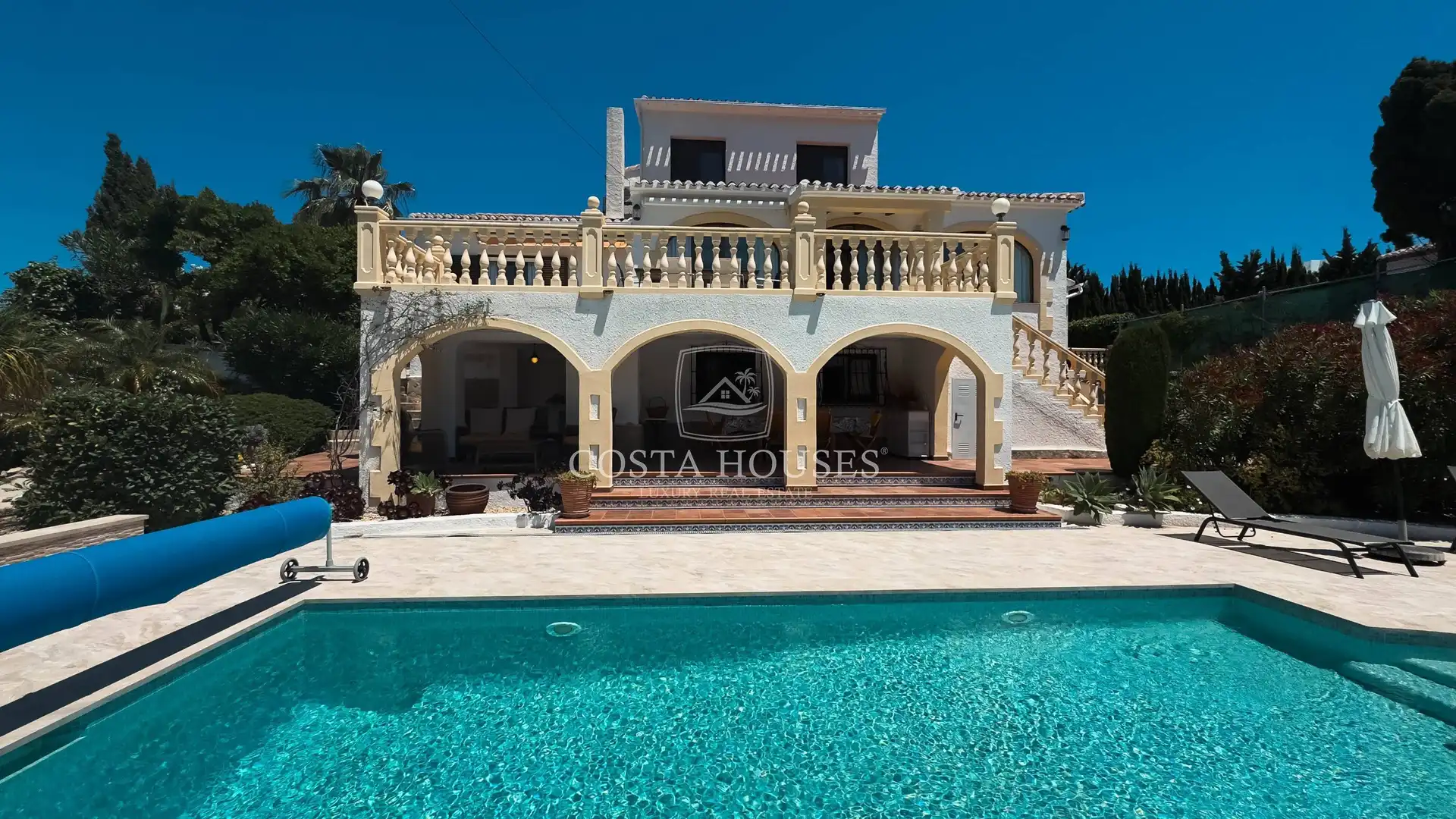 Exterior view of Houses for sale in Jávea / Xàbia  with Air Conditioner, Private garden and Terrace