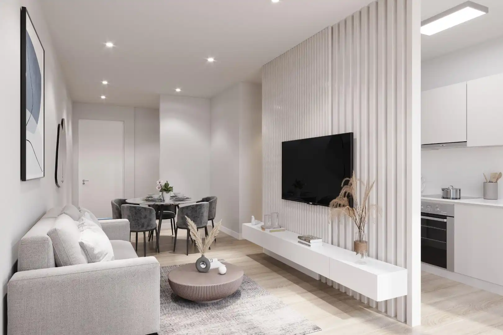 Sala de estar de Piso en venta en Son Servera con Balcón