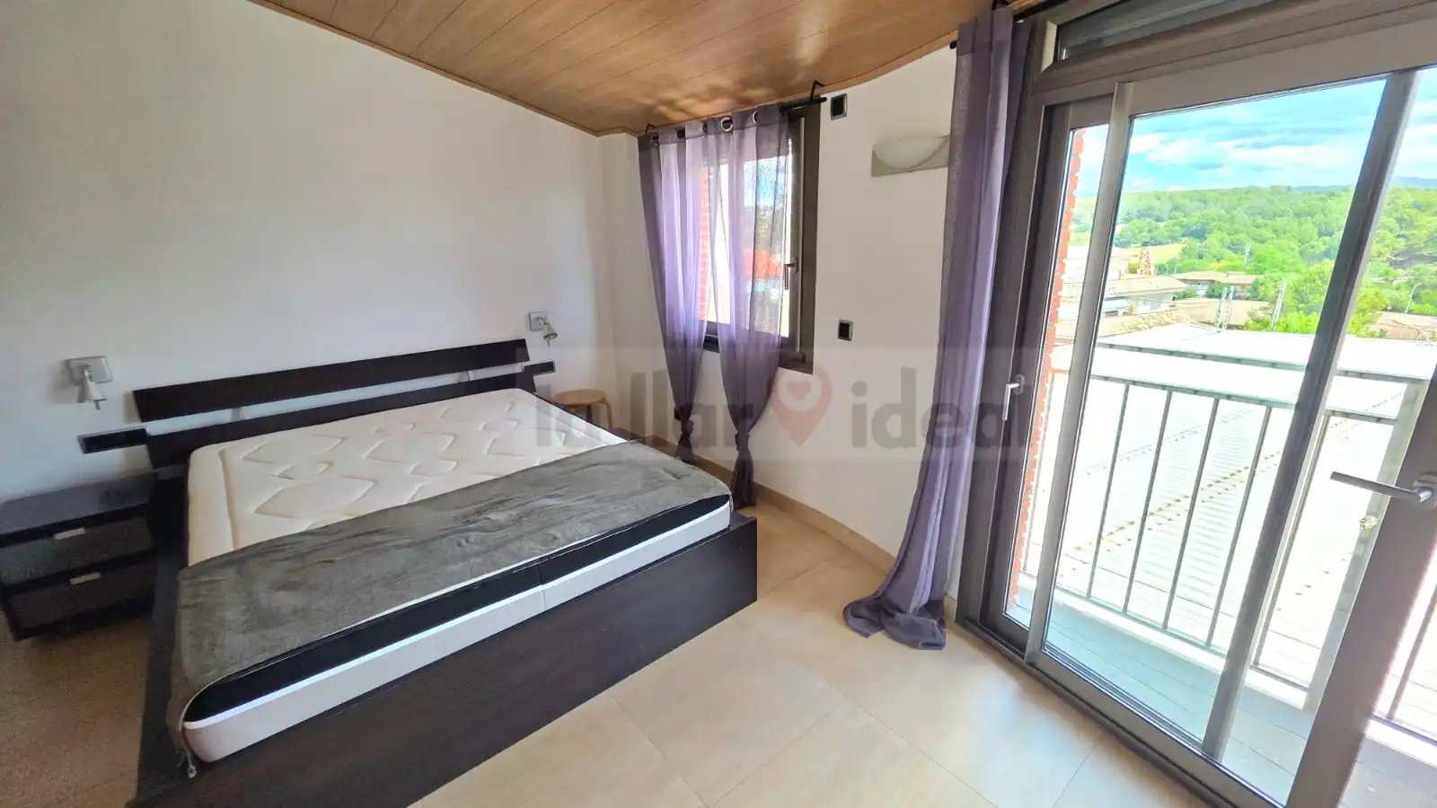 Bedroom of Flat for sale in Sant Esteve Sesrovires  with Air Conditioner, Heating and Terrace