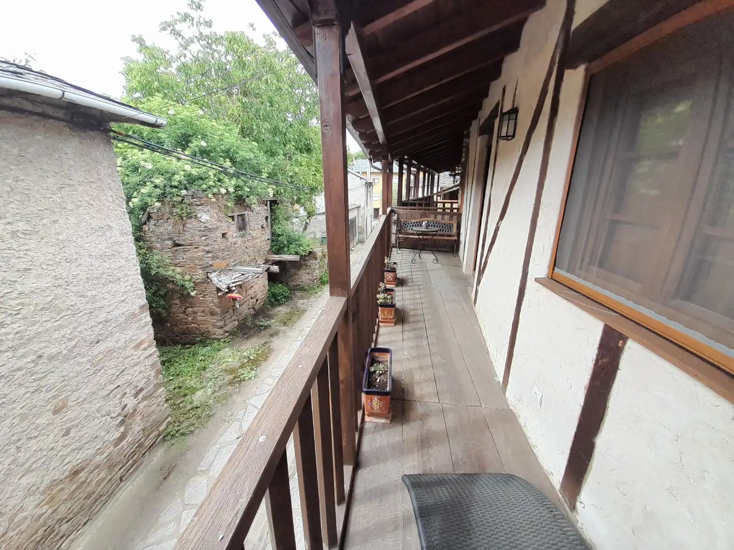 Balcony of Houses for sale in Ponferrada  with Heating, Furnished and Balcony