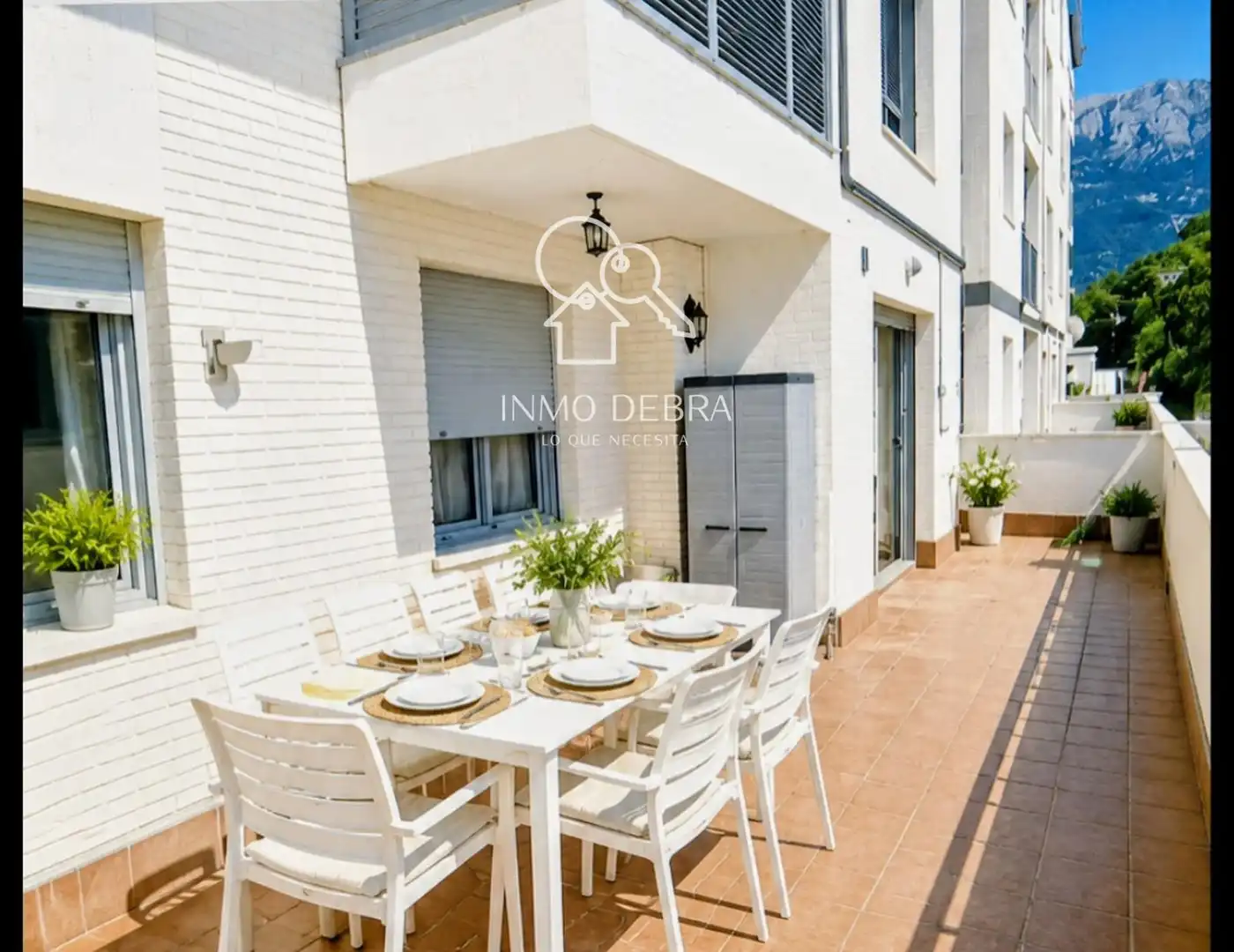 Terrasse von Wohnung zum Verkauf in Llanes mit Heizung, Terrasse und Abstellraum