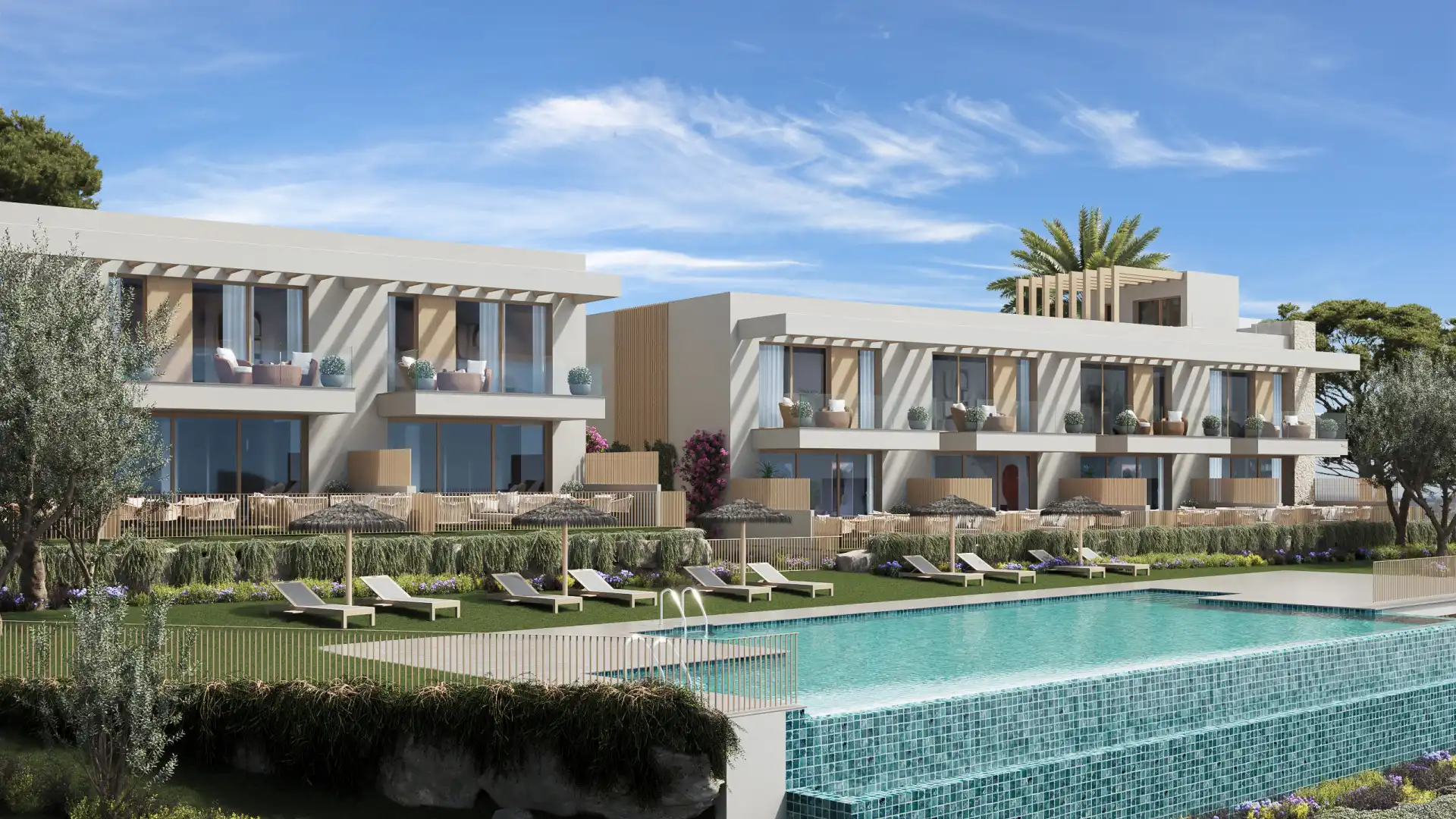 Habitación de Casa o chalet en venta en Manilva con Aire acondicionado, Calefacción y Jardín privado