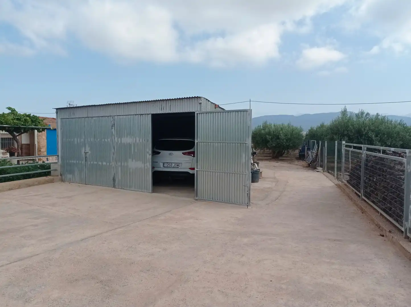 Parking de Finca rústica en venta en Fuente Álamo de Murcia con Calefacción, Jardín privado y Piscina