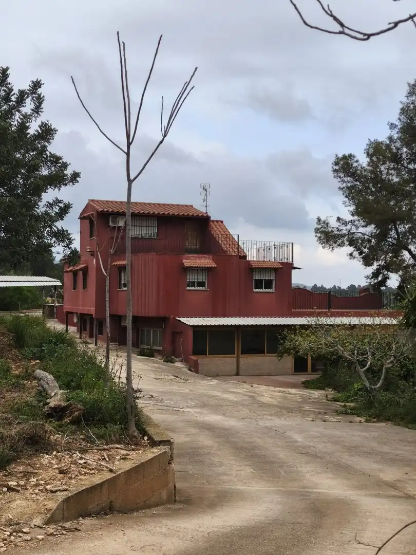 Exterior view of Houses for sale in Buñol  with Air Conditioner, Furnished and Alarm