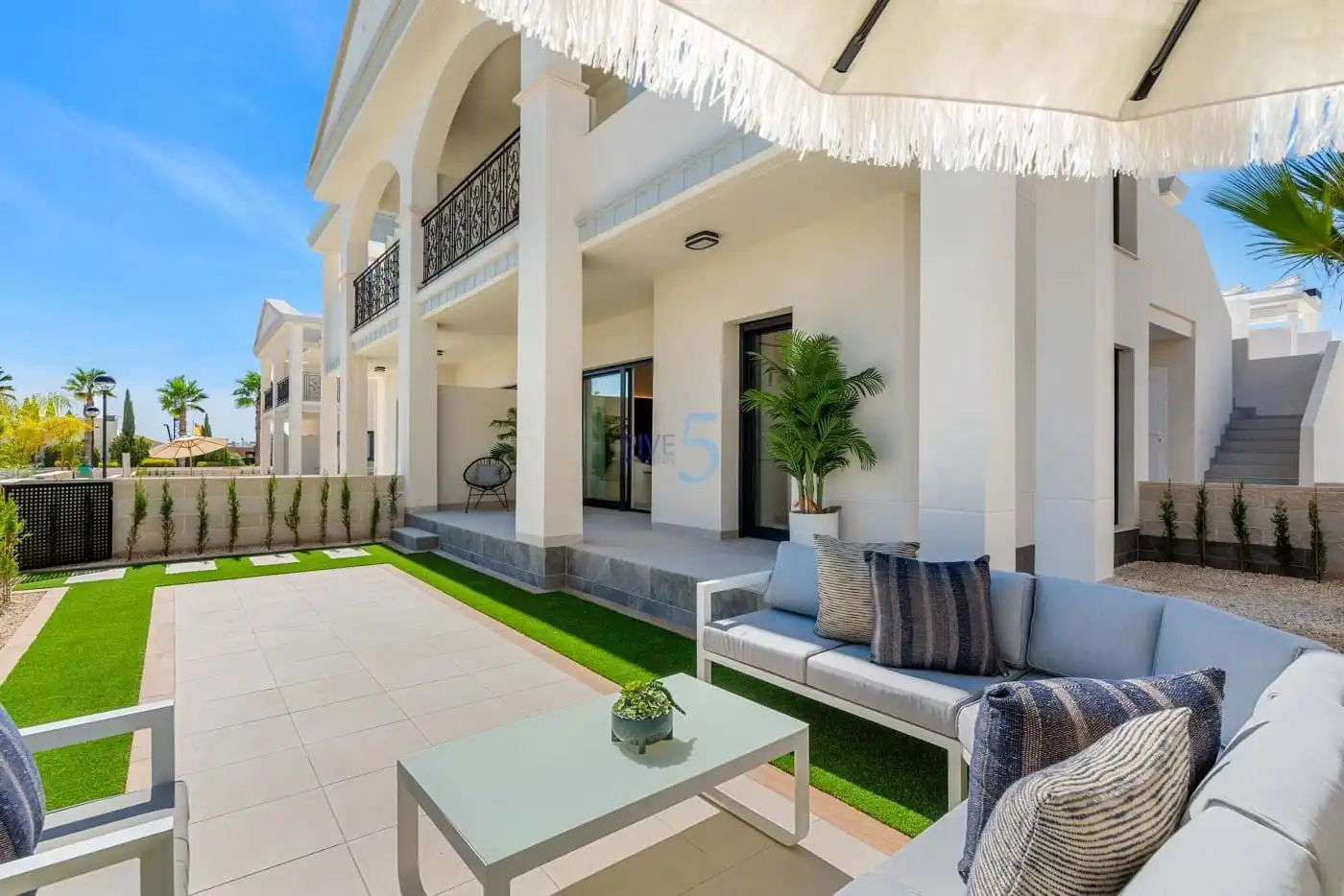 Terraza de Piso en venta en Rojales con Piscina