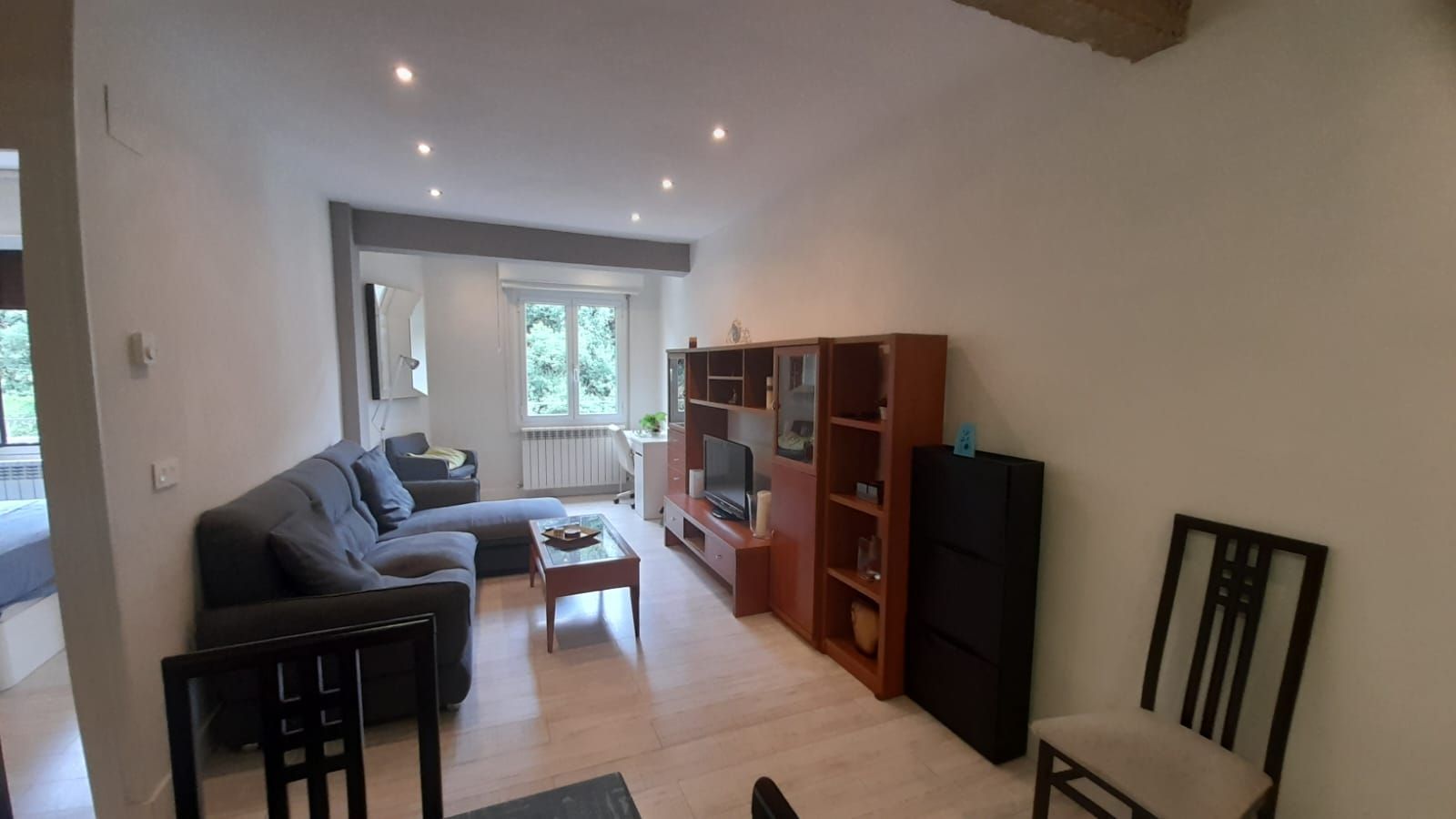 Sala de estar de Piso de alquiler en Donostia - San Sebastián  con Calefacción y Amueblado