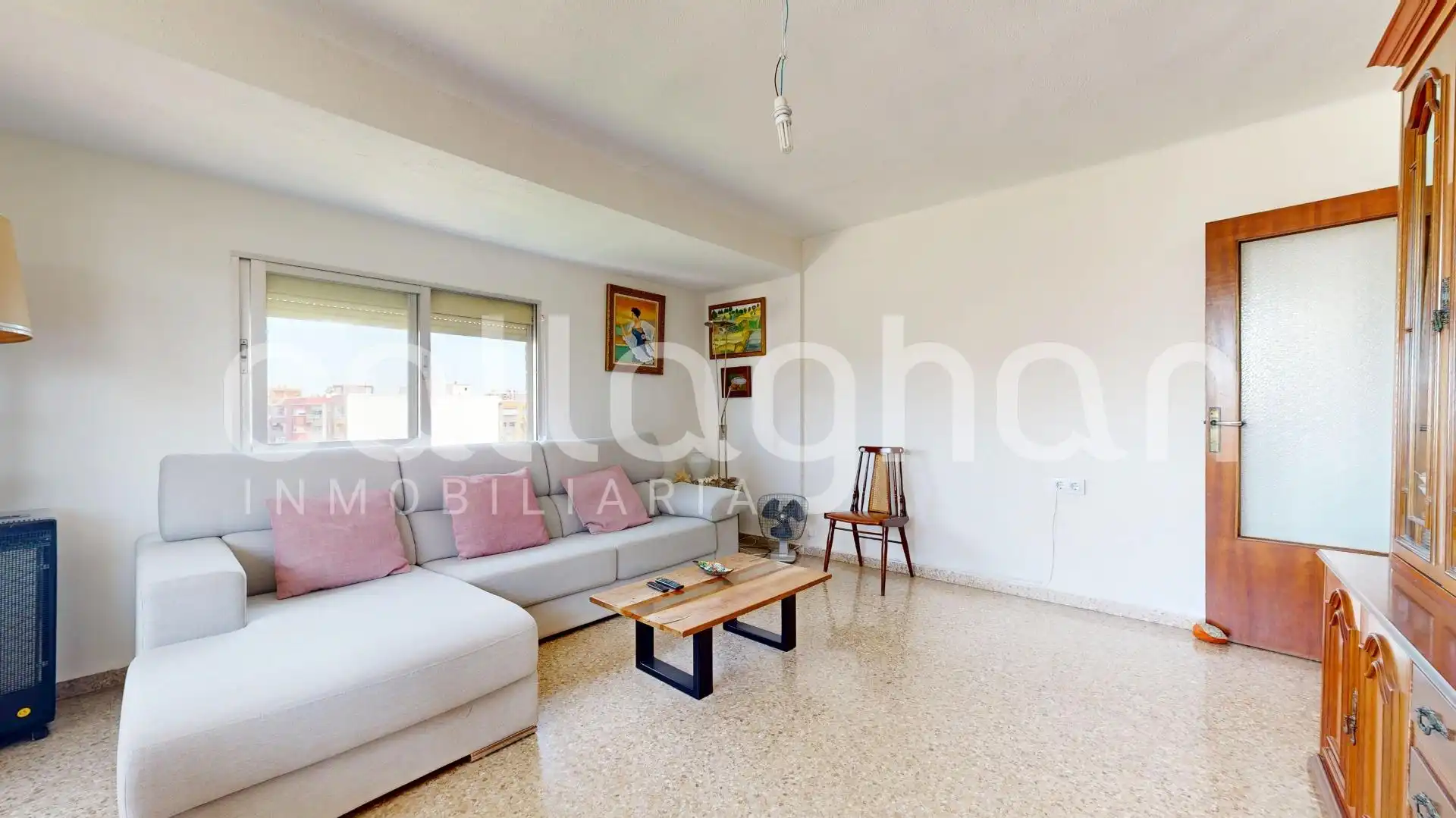 Sala de estar de Ático en venta en Valencia con Terraza