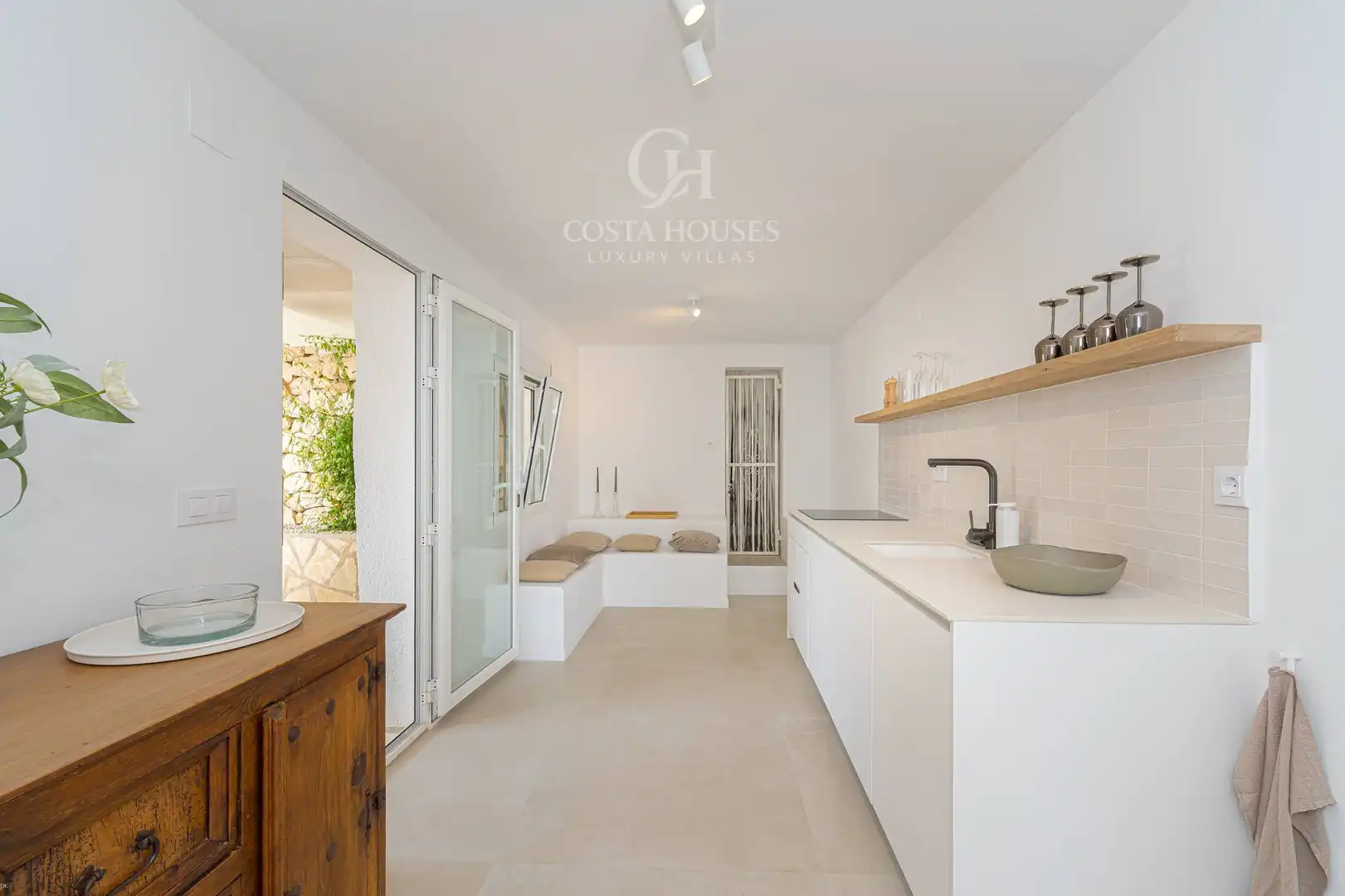 Bany de Casa o xalet en venda en Moraira amb Aire condicionat, Calefacció i Jardí privat