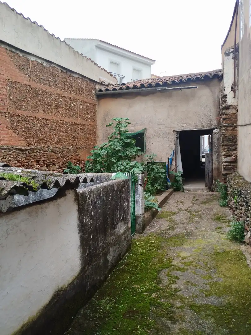 Vista exterior de Casa o xalet en venda en Oliva de la Frontera amb Jardí privat i Traster
