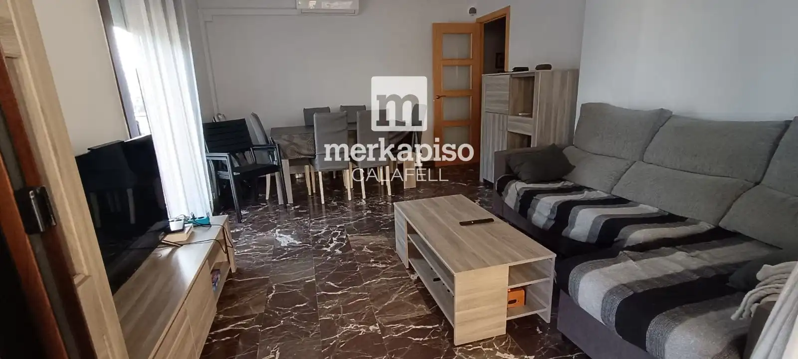 Living room of Flat for sale in Calafell  with Air Conditioner, Heating and Terrace