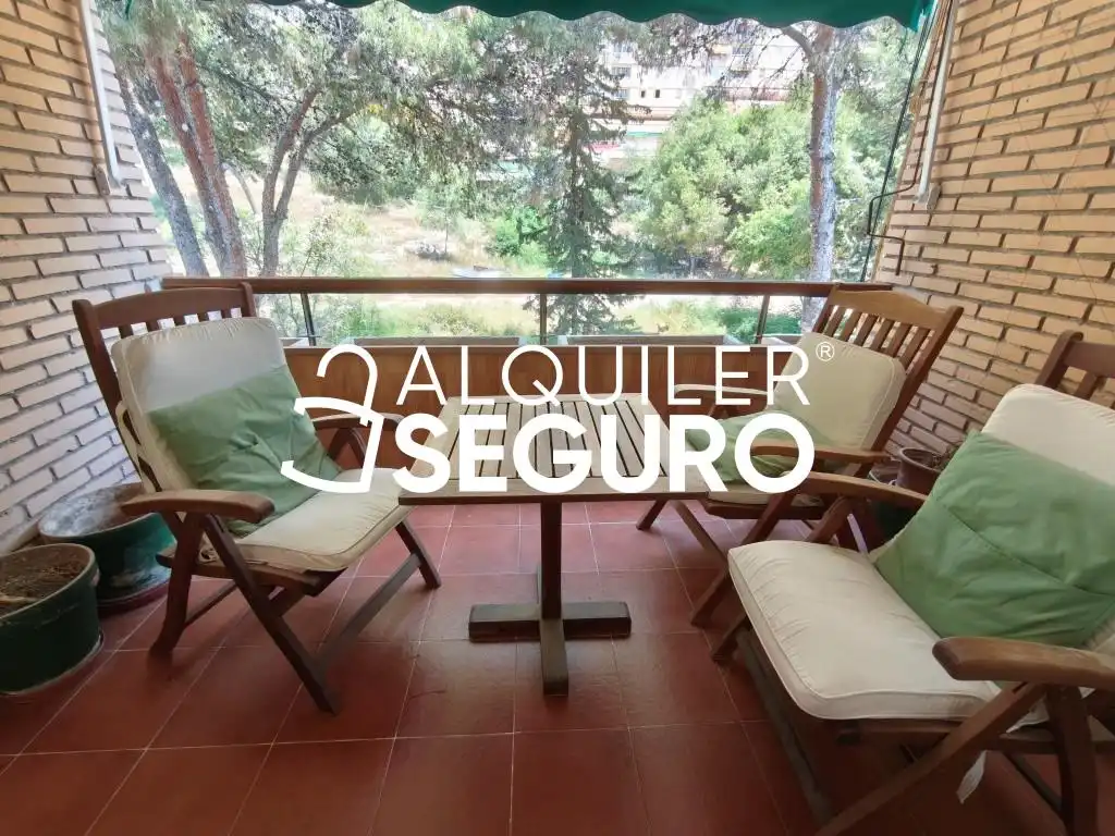 Balcony of Flat for rent in Alicante / Alacant  with Heating, Terrace and Furnished