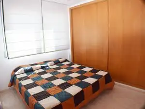 Schlafzimmer von Maisonette zur Miete in Torredembarra mit Klimaanlage, Heizung und Terrasse