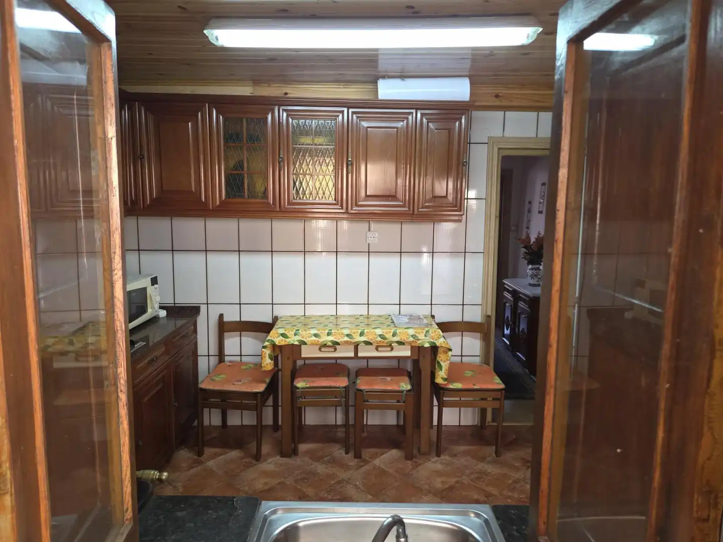 Cocina de Ático en venta en Aller con Terraza, Amueblado y Balcón