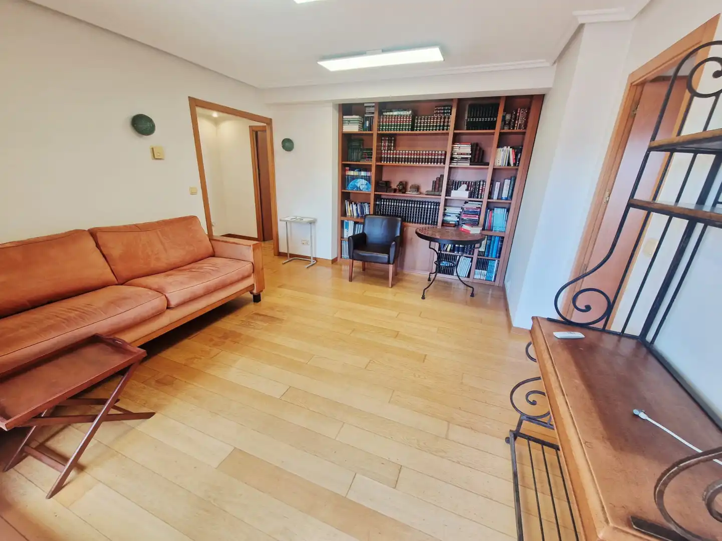 Sala de estar de Ático en venta en Avilés con Calefacción y Terraza