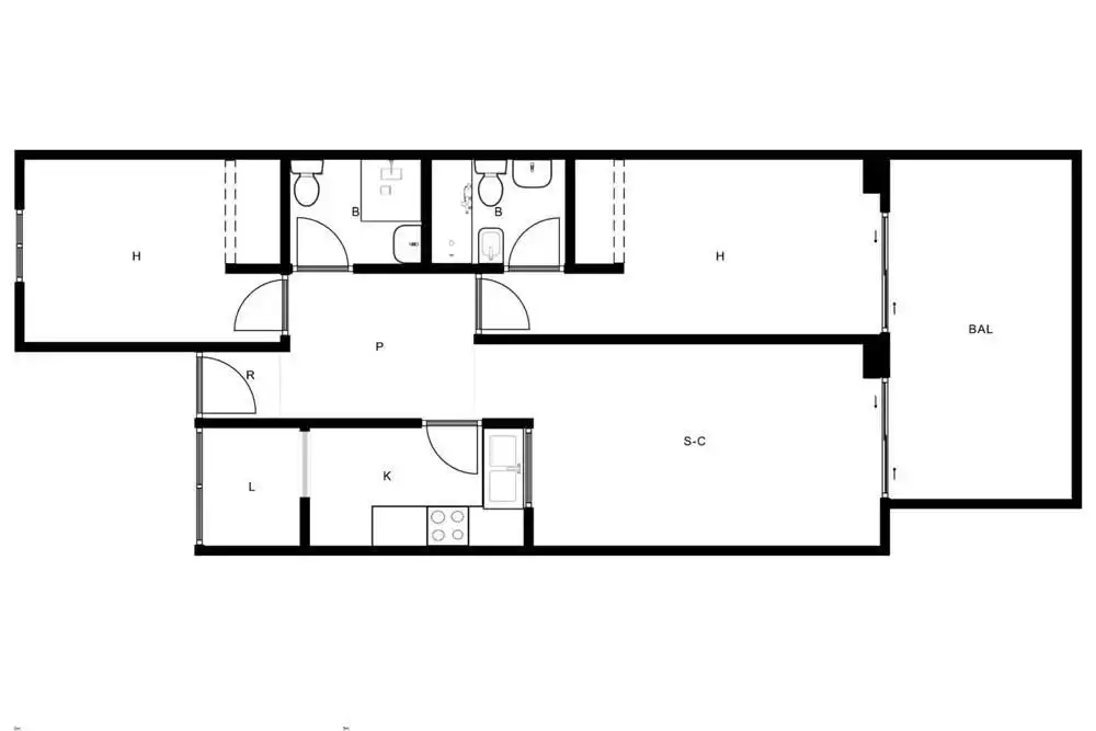 Flat for sale in Los Rios