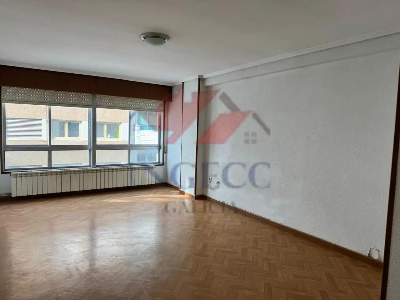 Sala de estar de Piso en venta en A Coruña Capital  con Calefacción, Parquet y Trastero