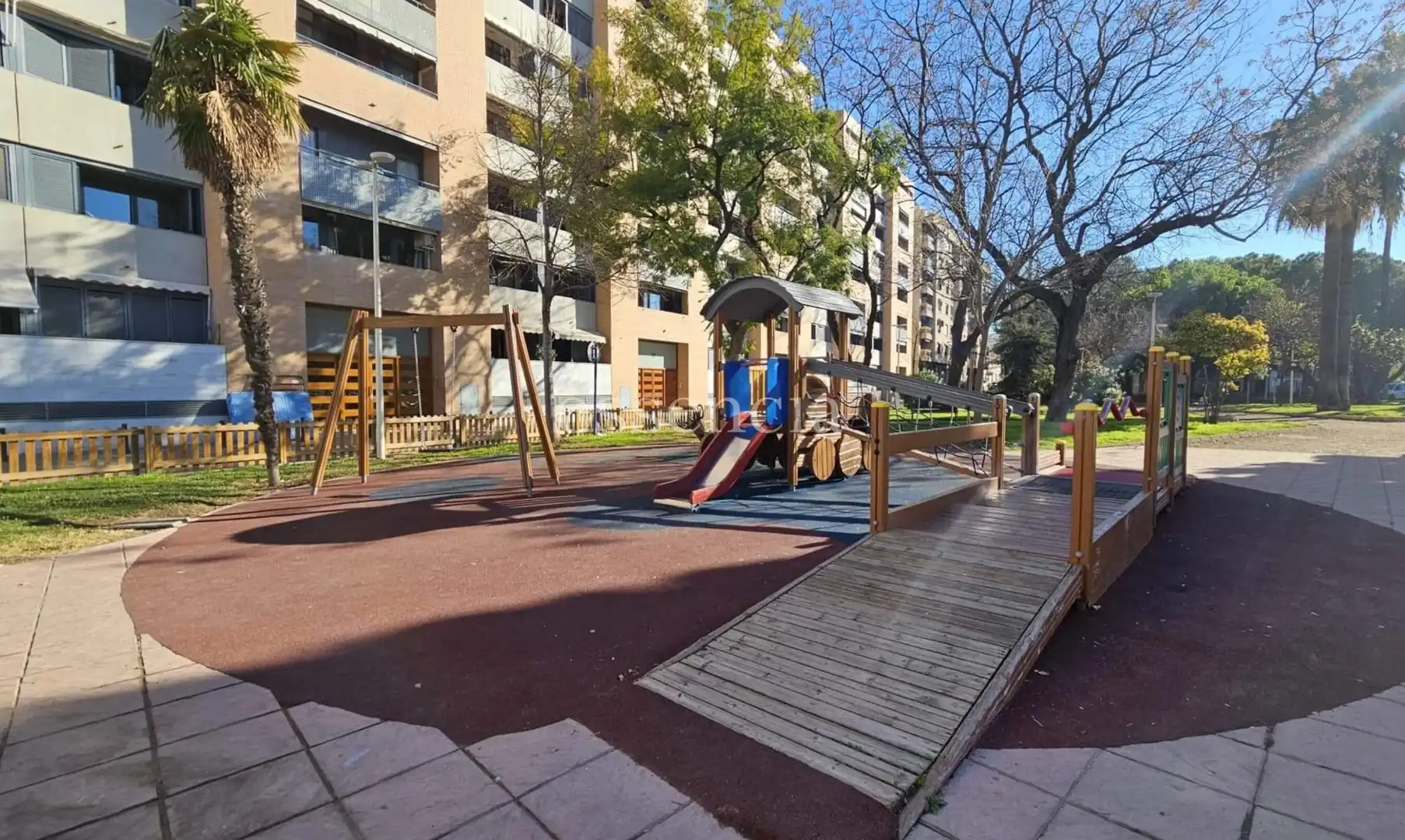 Exterior view of Flat for sale in Gandia  with Air Conditioner and Balcony