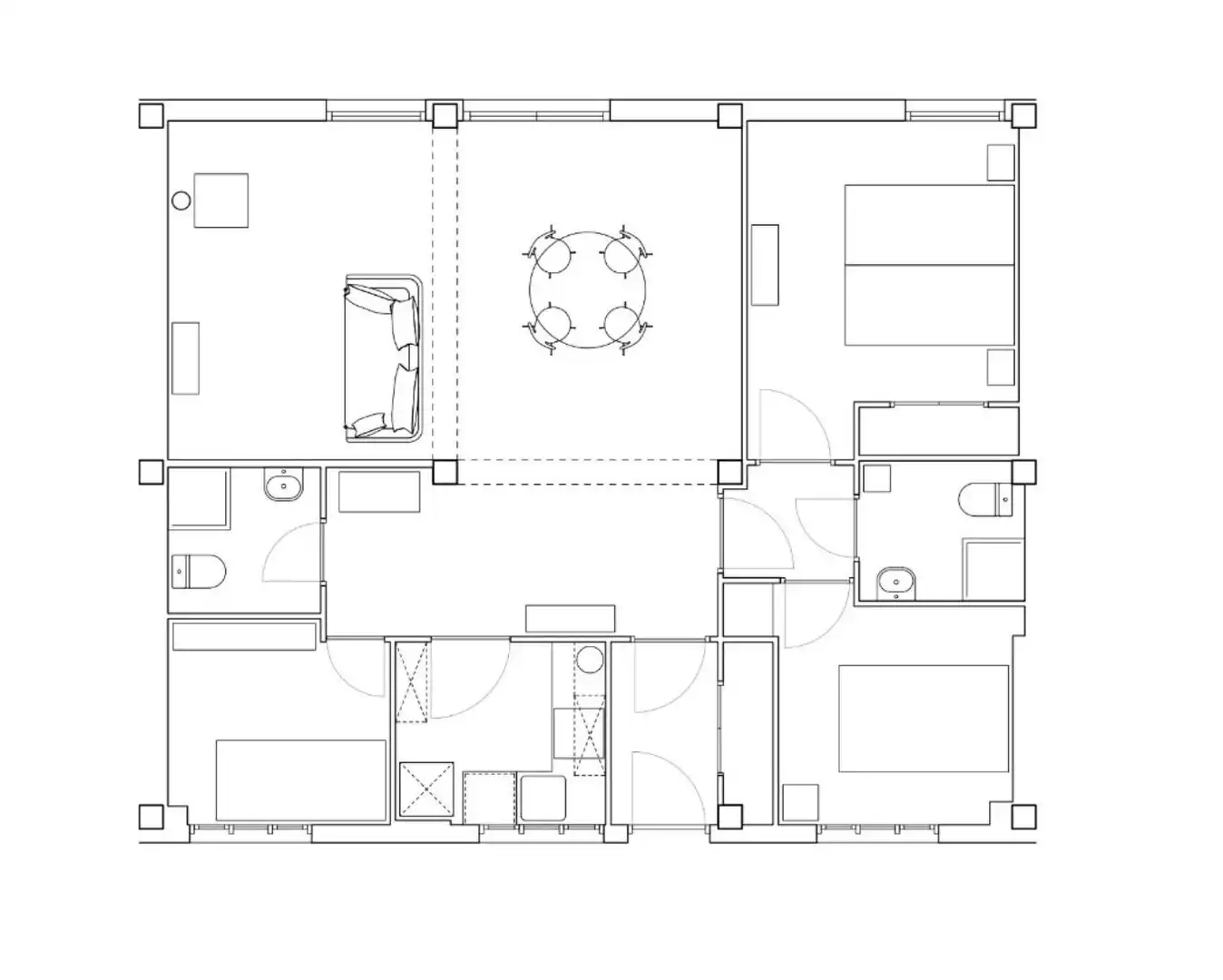 Flat for rent in Alcalá de la Selva  with Heating, Terrace and Storage room