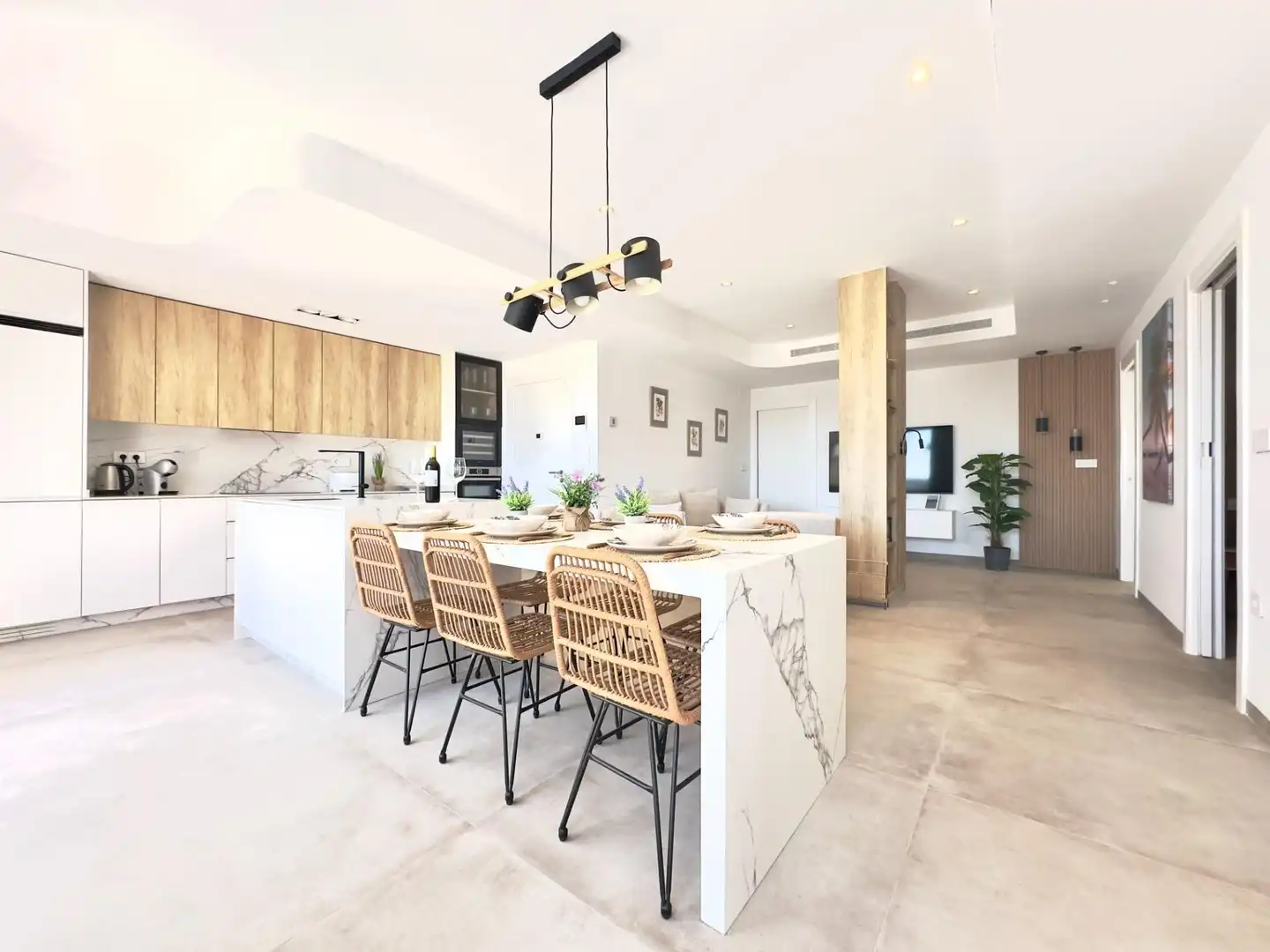 Cuina de Apartament en venda en San Pedro del Pinatar amb Aire condicionat, Terrassa i Traster