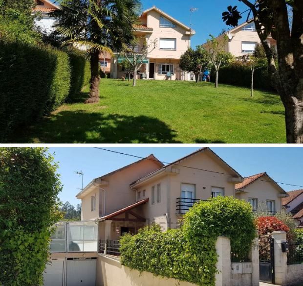Garden of House or chalet for sale in Santiago de Compostela 