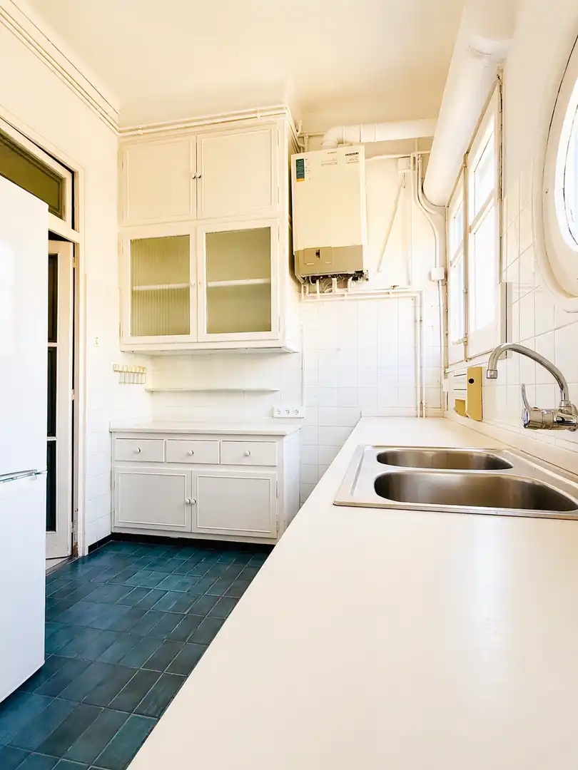 Cocina de Piso en venta en Girona con Calefacción
