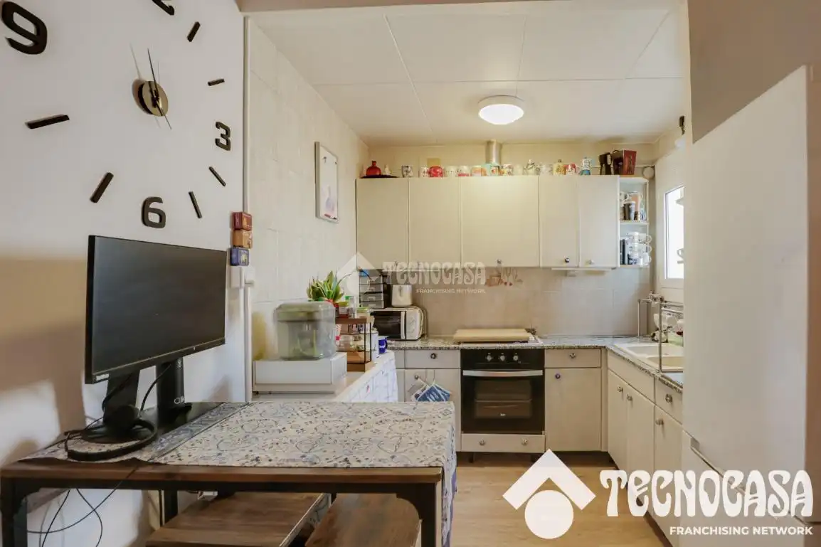 Cocina de Piso en venta en Barcelona con Aire acondicionado, Parquet y Terraza