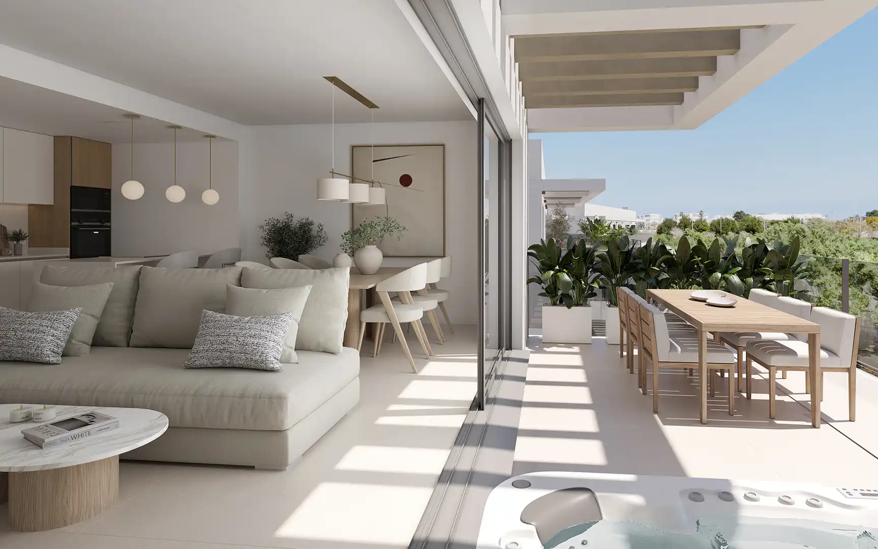 Neubau-Penthouse mit Pool zum Verkauf in Paseo de la Mar 6, imagen 9