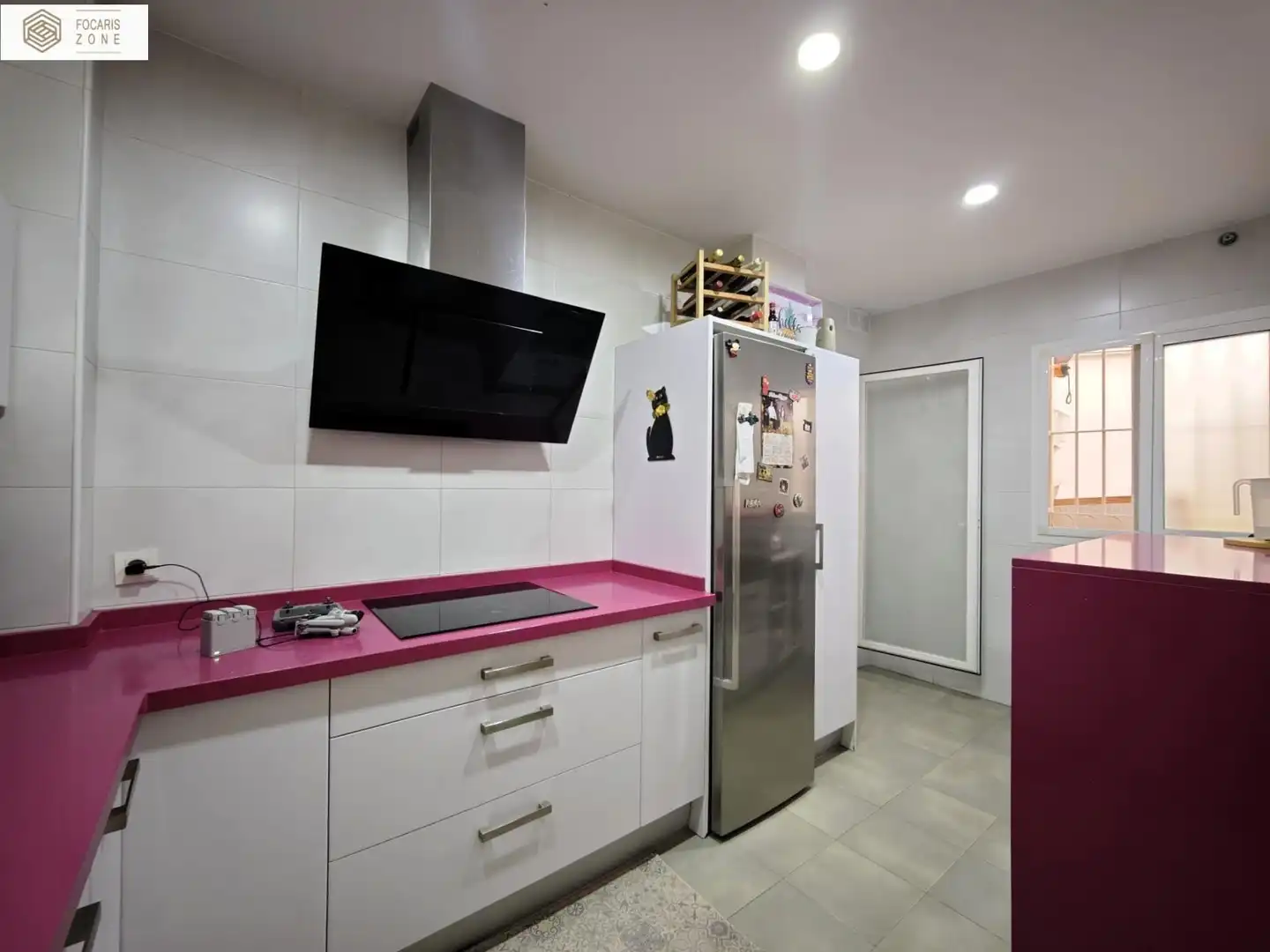Cocina de Dúplex en venta en Benalmádena con Aire acondicionado, Jardín privado y Terraza