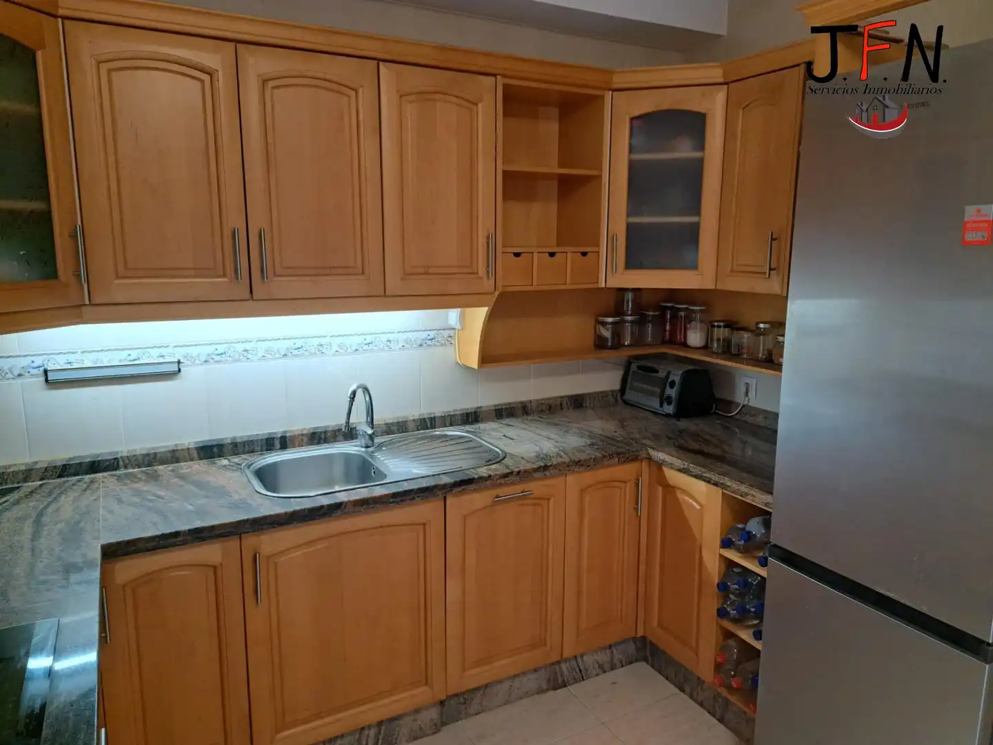 Cocina de Casa adosada en venta en Puerto del Rosario con Terraza, Trastero y Amueblado