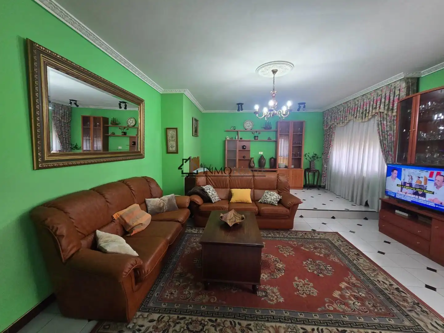 Living room of Houses for sale in Moaña  with Heating, Private garden and Terrace