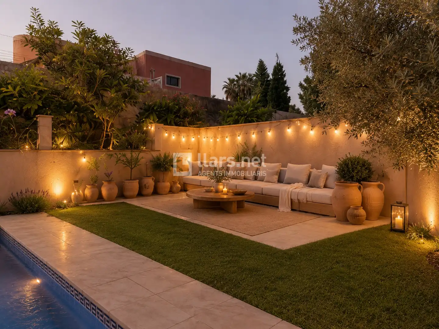 Terrassa de Casa o xalet en venda en Sant Pere de Ribes amb Aire condicionat, Jardí privat i Terrassa